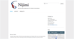 Desktop Screenshot of nijimi.com.au